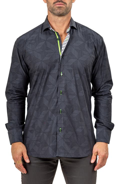 Eins Marthy Contemporary Fit Cotton Button-Up Shirt