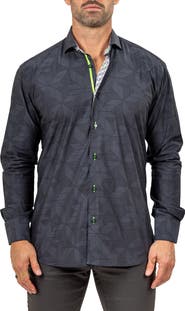 Maceoo Eins Marthy Contemporary Fit Cotton Button-Up Shirt