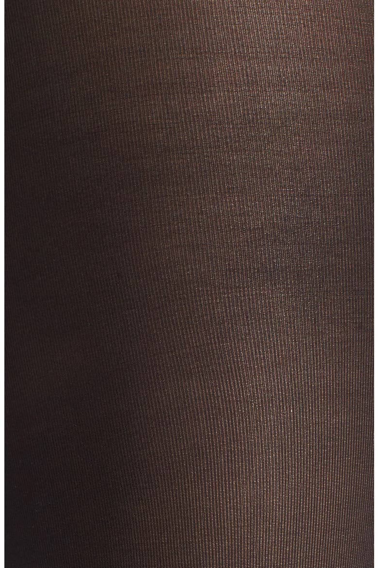 Semi Opaque 35 Denier Tights, Alternate, color, BLACK