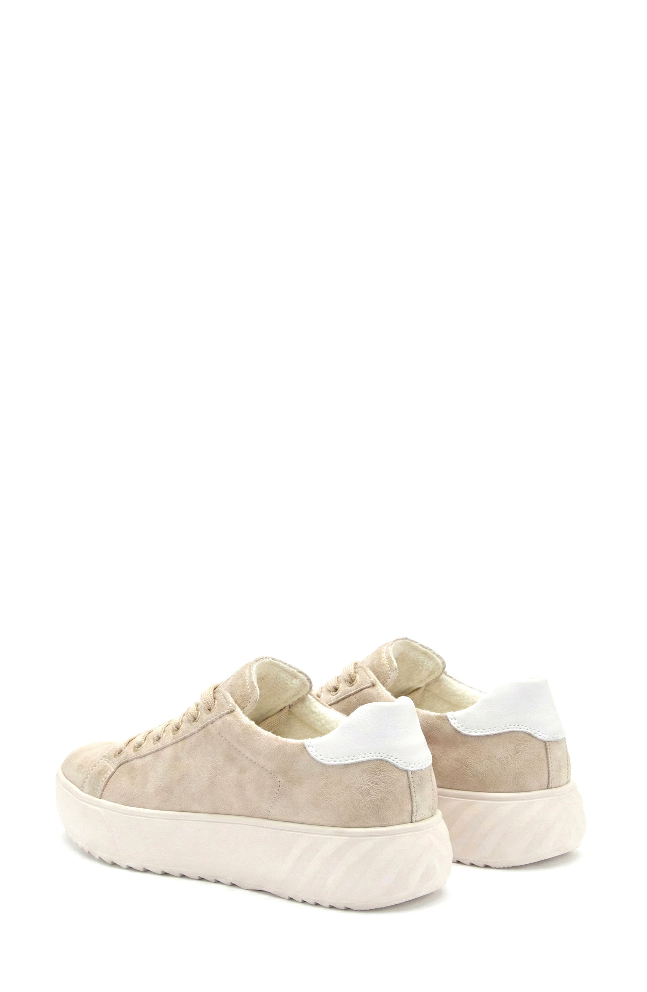 Mikky Platform Sneaker, Alternate, color, BEIGE