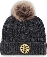 '47 Women's '47 Black Boston Bruins Meeko Cuffed Knit Hat