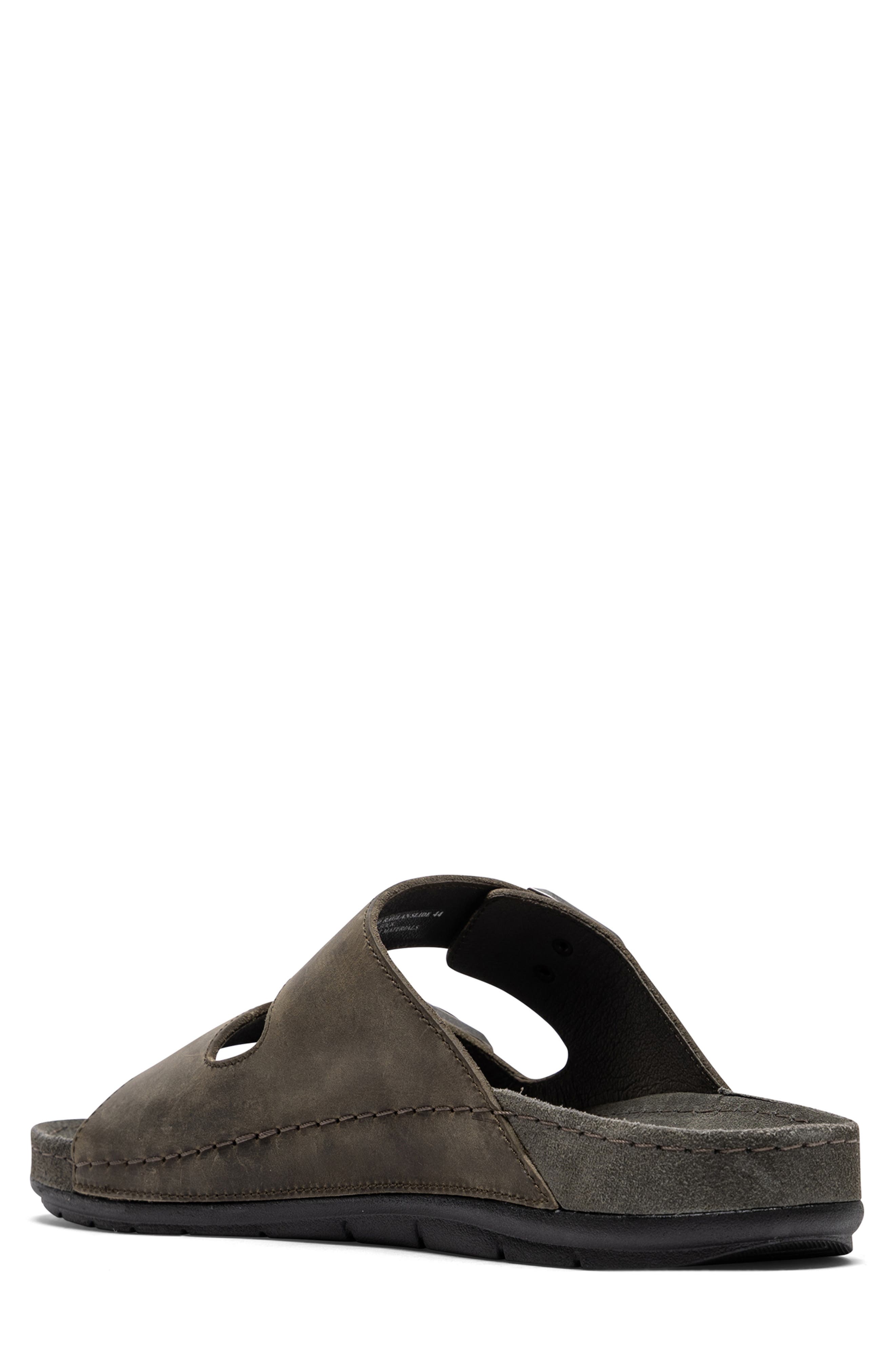 Rodd & Gunn Raglan Slide Sandal, Alternate, color, Charcoal