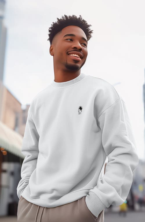 Dalix Mens Astronaut Heavyweight Relaxed Sweatshirt