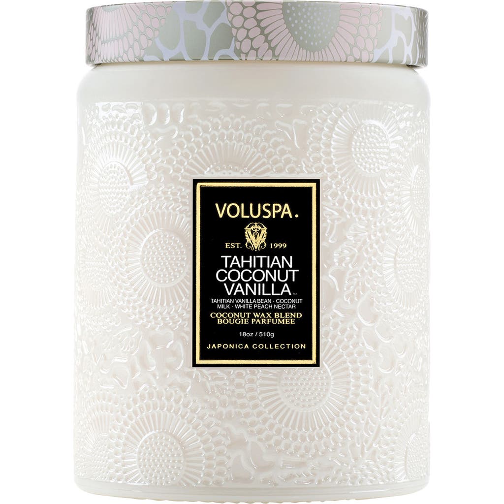 VOLUSPA VOLUSPA TAHITIAN COCONUT VANILLA LARGE CANDLE