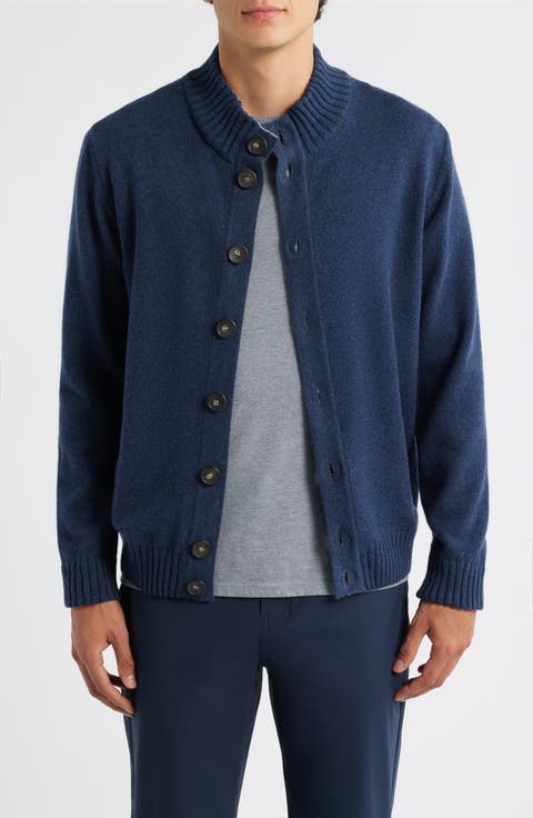 Merino Wool & Cashmere Cardigan