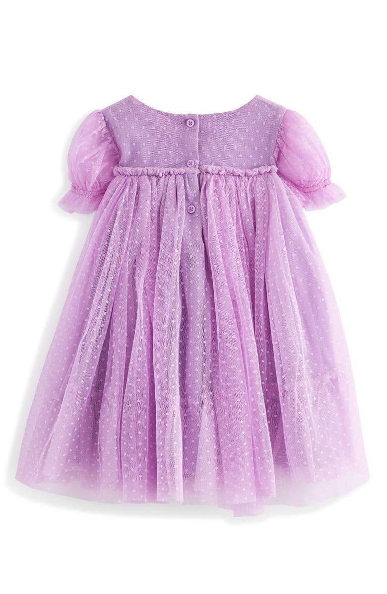 NEXT Kids' Dot Mesh Party Dress, Alternate, color, 