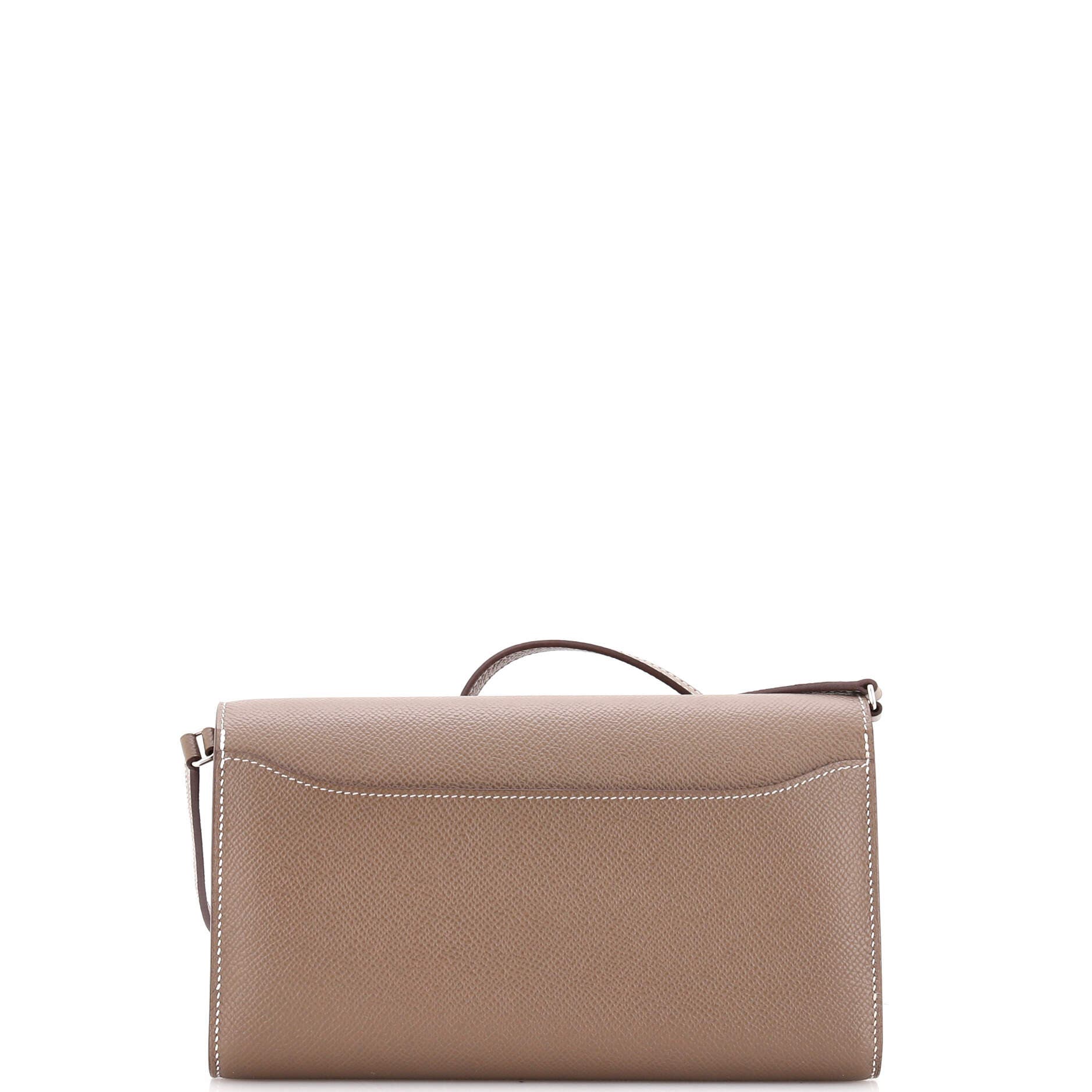 Pre-Owned Hermes Constance To Go Wallet Epsom, Alternate, color, Etoupe