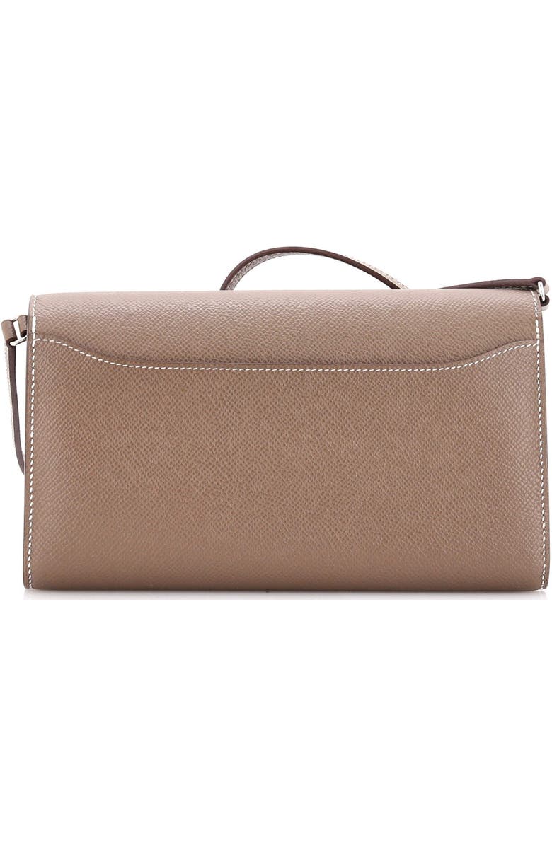 Pre-Owned Hermes Constance To Go Wallet Epsom, Alternate, color, Etoupe