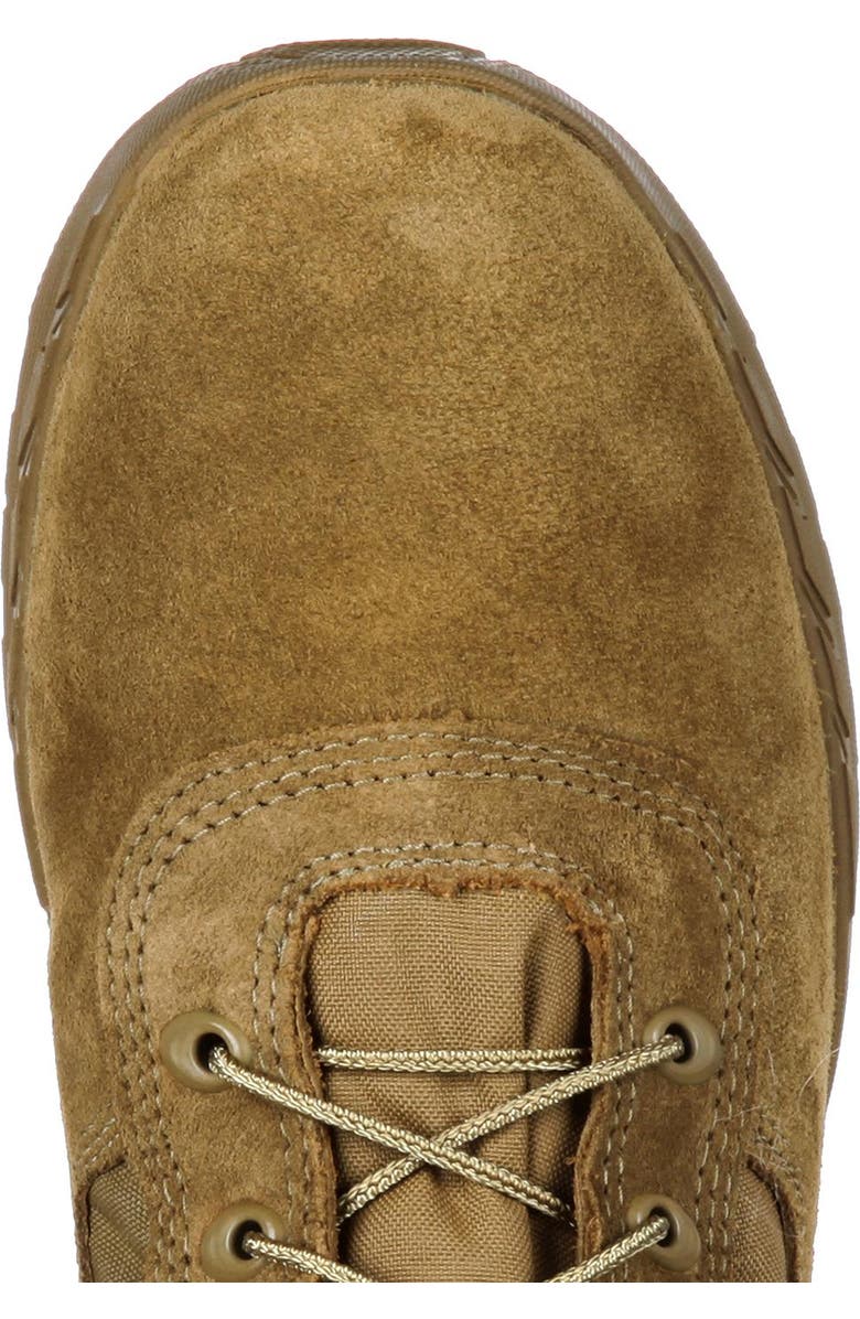 Rocky C7 Lightweight Commercial Military Boot, Alternate, color, Coyote Brown