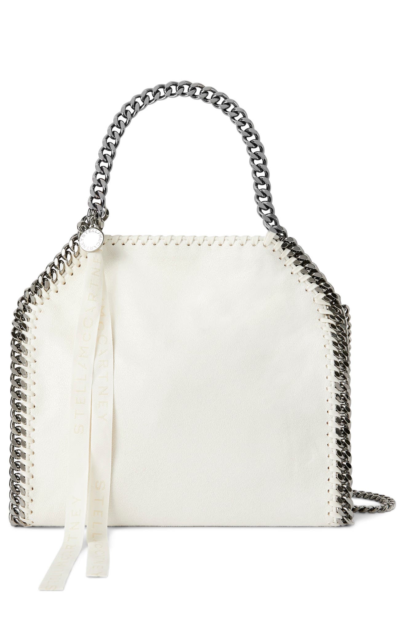 Stella McCartney Mini Isetan Faux Leather Tote, Main, color, 