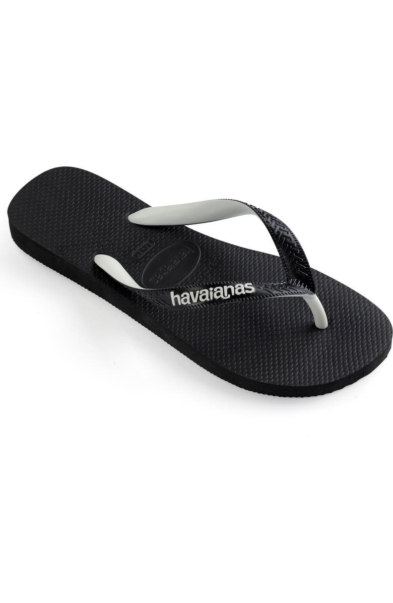 Havaianas Top Mix Flip Flop, Alternate, color, Black/ Black
