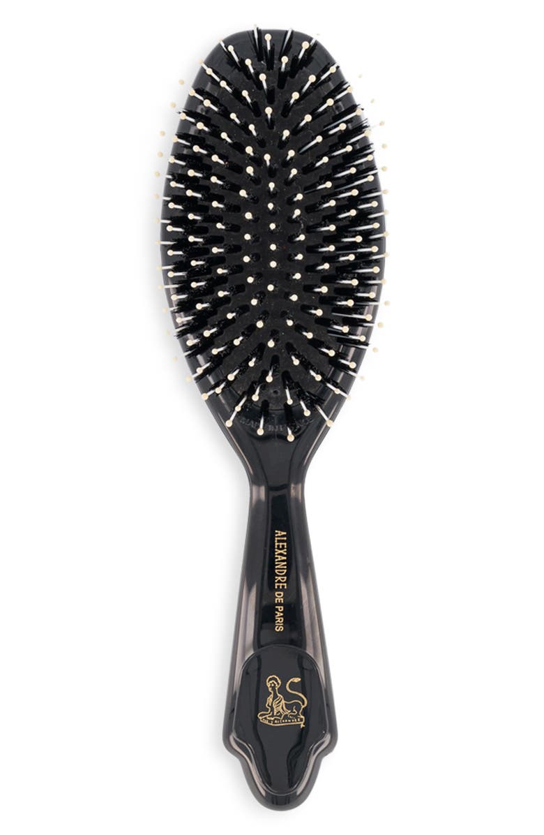 Alexandre de Paris La Parisienne Detangling Hairbrush, Alternate, color, Black