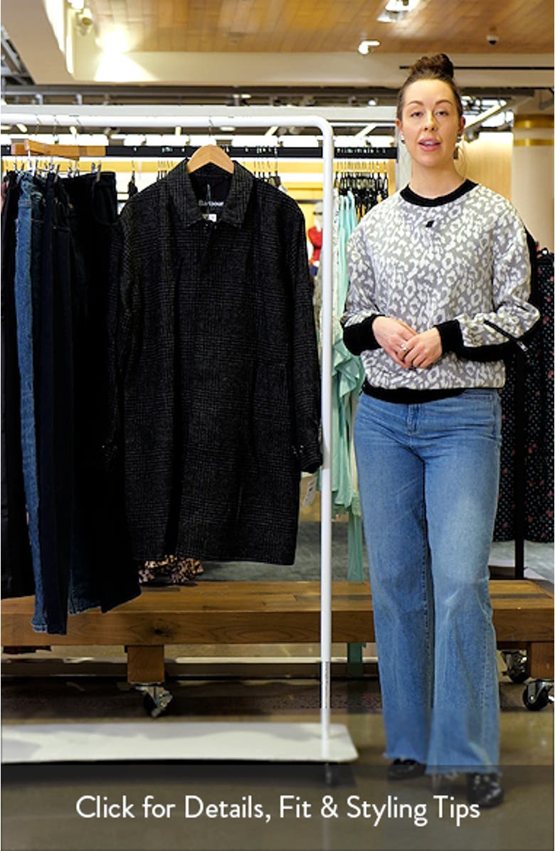 Lorden Plaid Wool Overcoat, sales video thumbnail