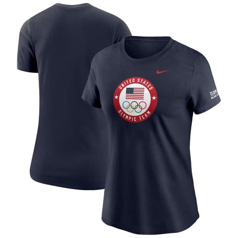 Women's Nike Navy Team USA Milano Cortina 2026 Winter Olympics T-Shirt