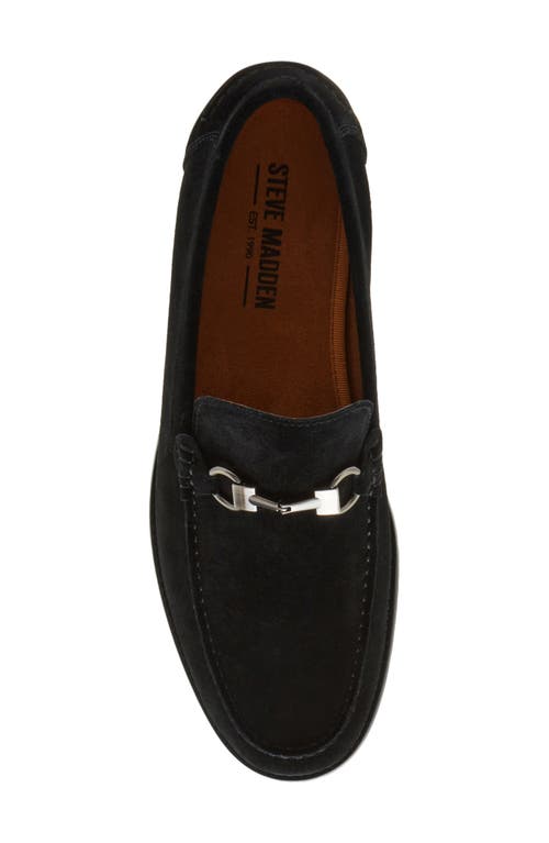 Steve Madden Alfio Bit Loafer In Black