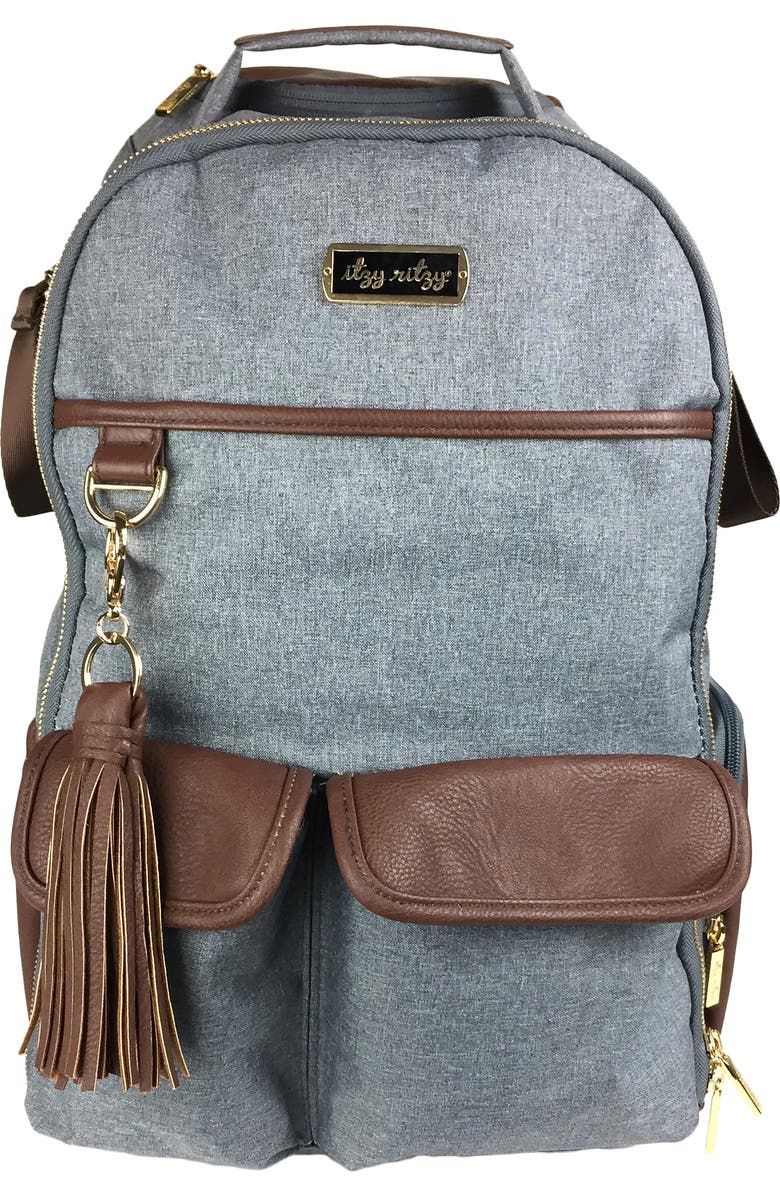 Itzy Ritzy Diaper Bag Backpack, Main, color,
