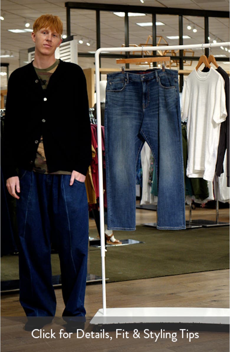 CoolMax<sup>®</sup> 410 Athletic Straight Leg Jeans, sales video thumbnail