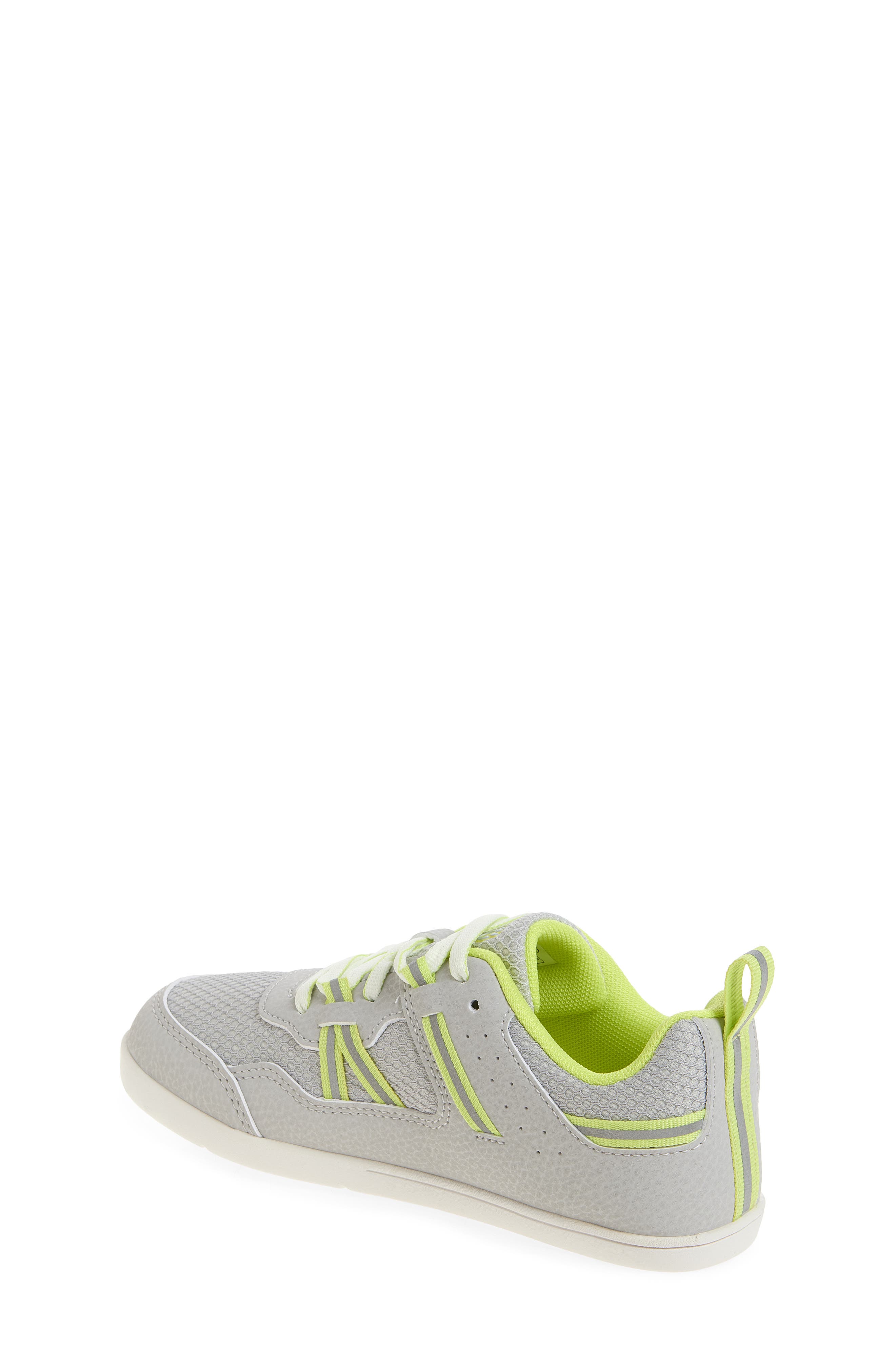 XERO SHOES Kids' Prio Sneaker, Alternate, color, Lunar Rock/Sunny Lime