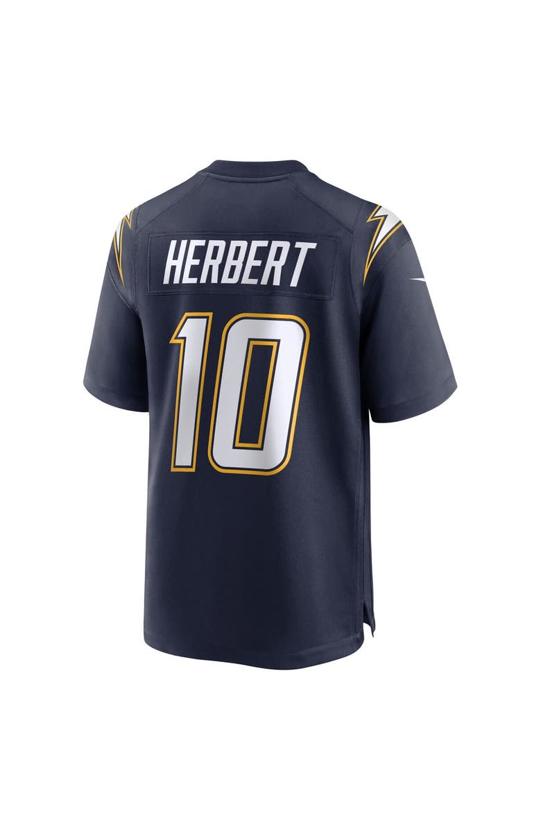 Nike Men's Nike Justin Herbert Navy Los Angeles Chargers Alternate Super Chargers Game Player Jersey, Alternate, color, Navy