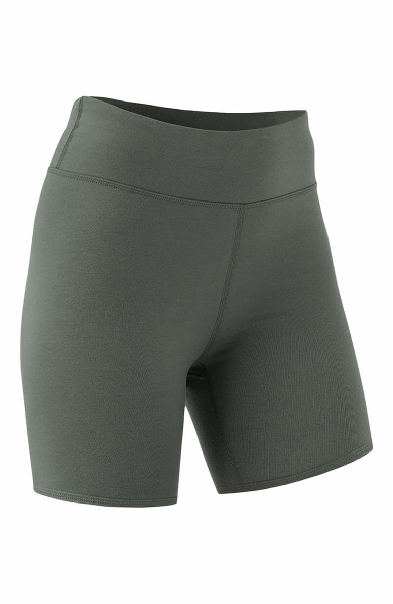 Pact On The Go-To Bike Short Made with Organic Cotton, Alternate, color, Castor Grey
