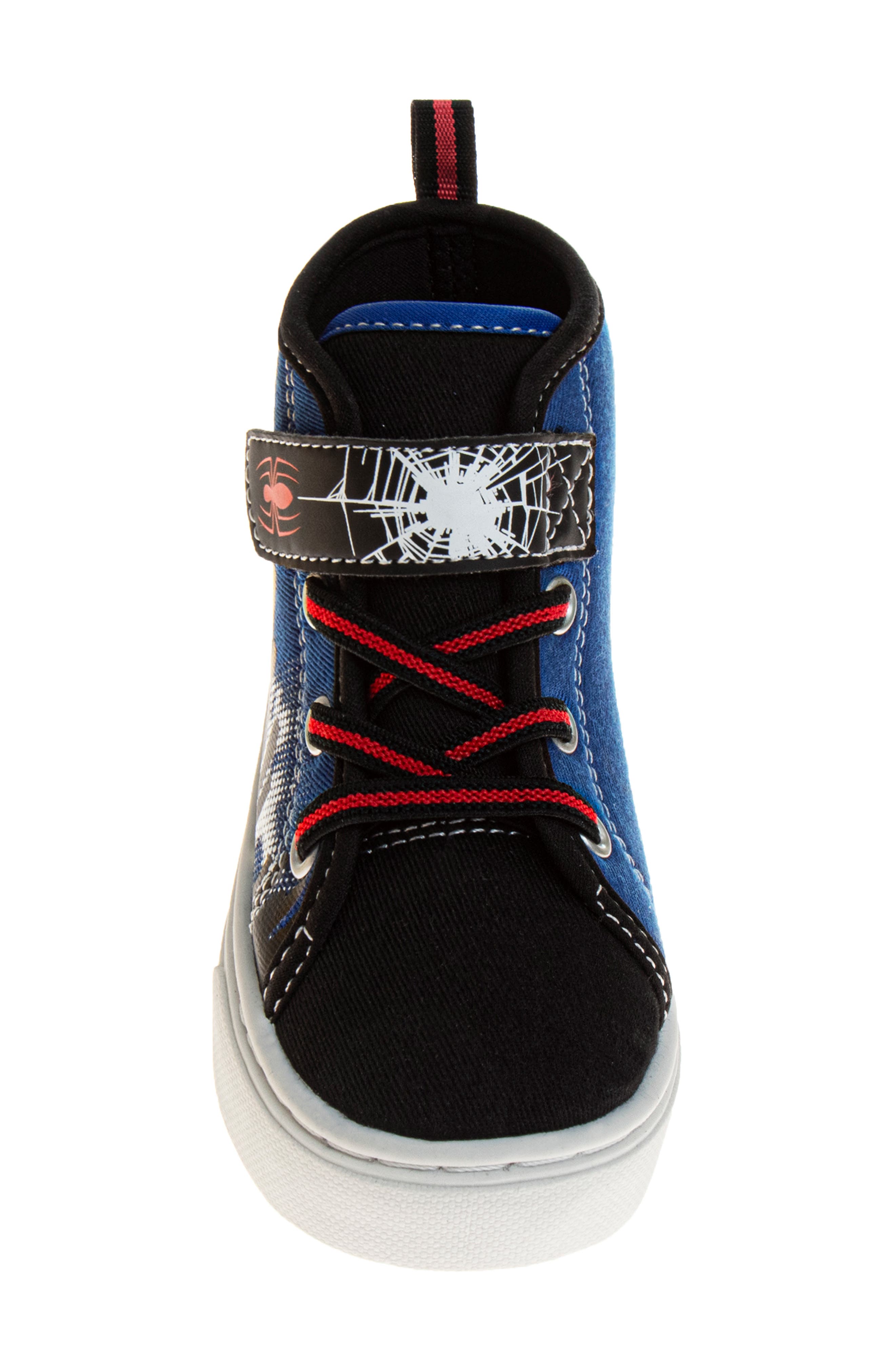 JOSMO Kids' Spider-Man High Top Sneaker, Alternate, color, Blrd