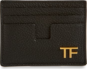 T-Line Soft Grain Leather Card Holder