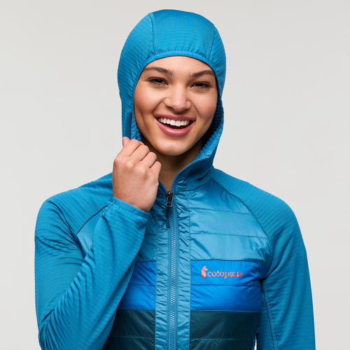 Cotopaxi-amigos-24 Capa Hybrid Insulated Hooded Jacket In Blue