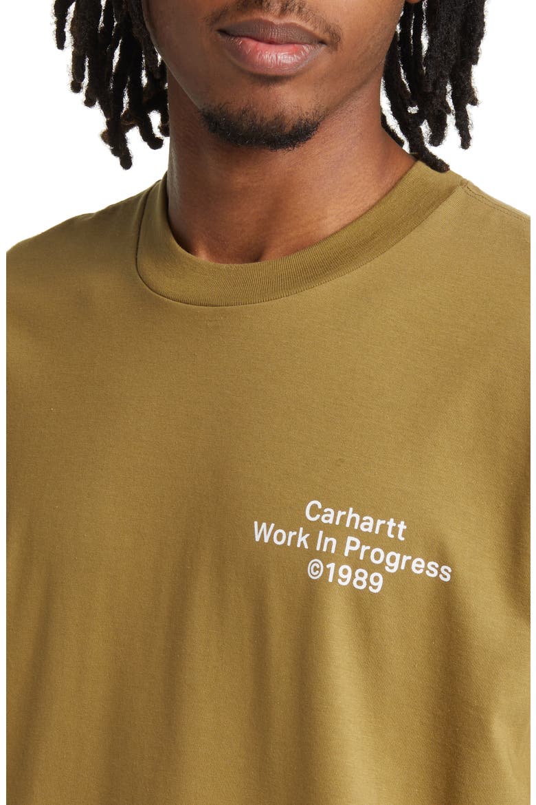 Formation Organic Cotton Graphic T-Shirt, Alternate, color, LARCH / WHITE