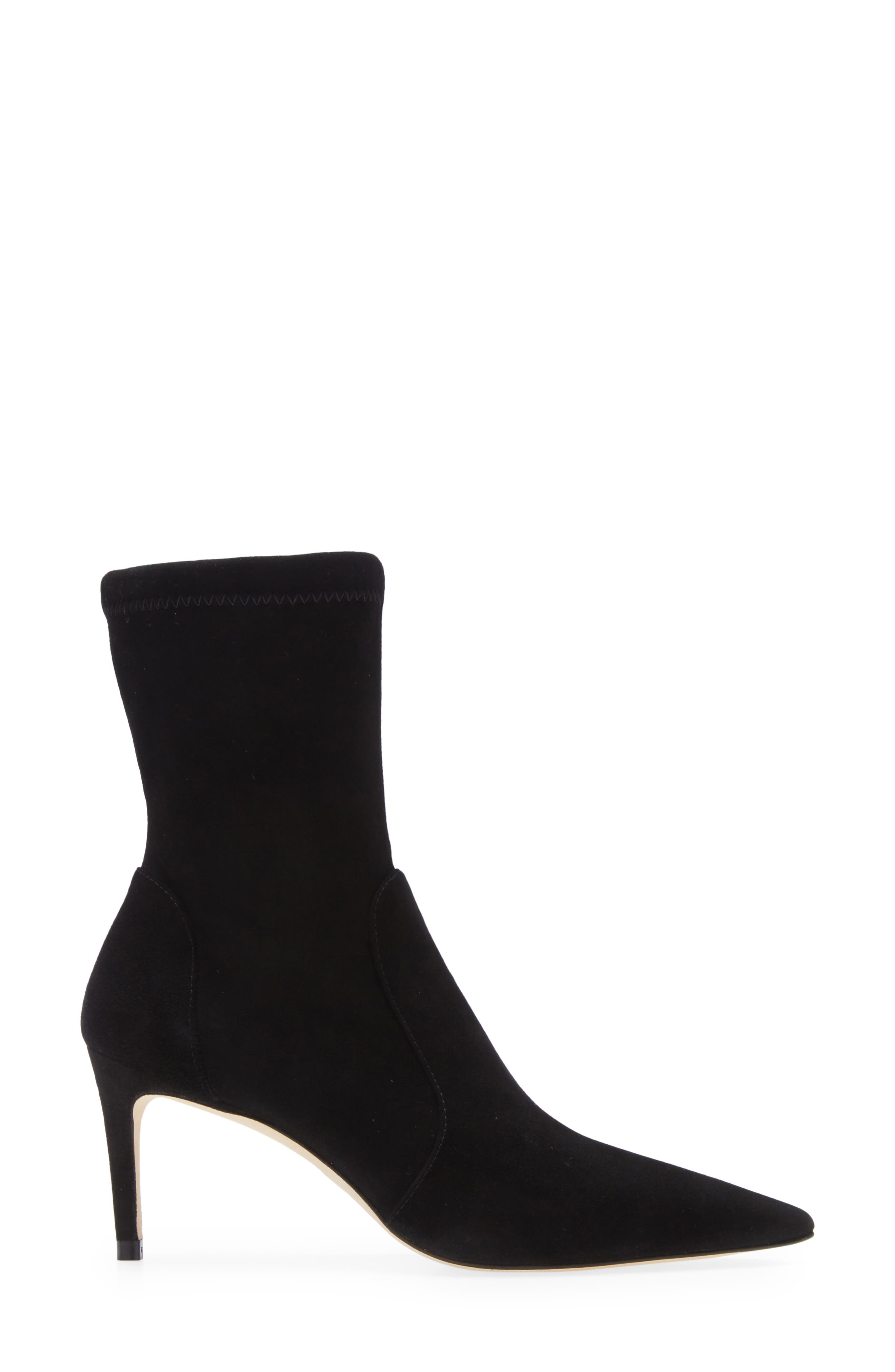 Stuart Weitzman Stuart 75 Sock Bootie, Alternate, color, 