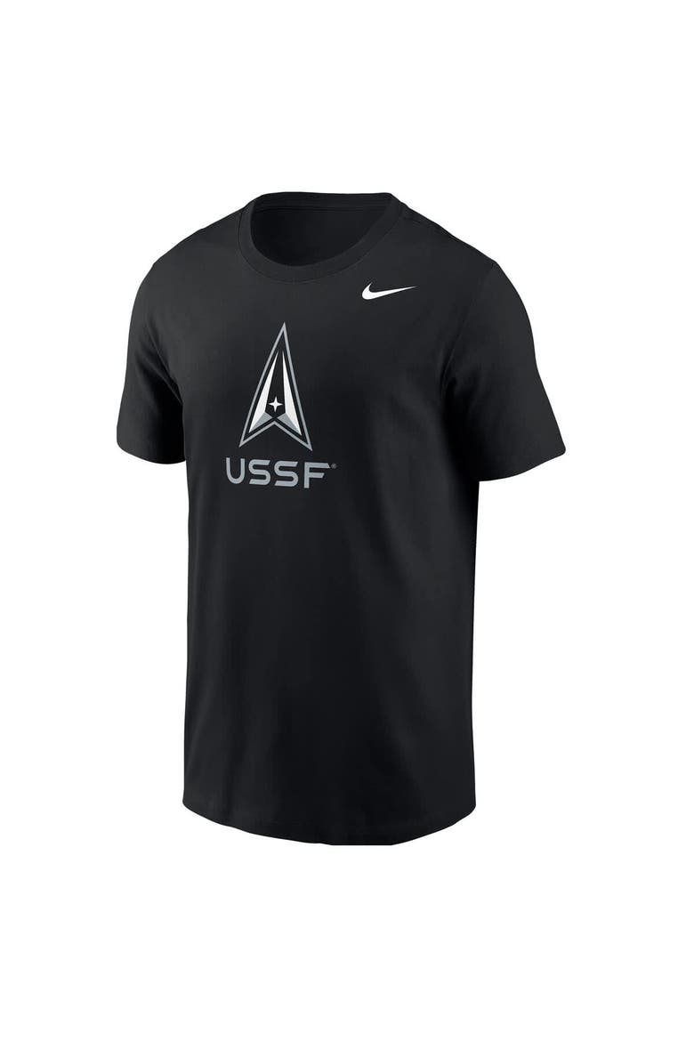 Men's Nike Black Air Force Falcons Space Force Rivalry T-Shirt, Alternate, color, Black