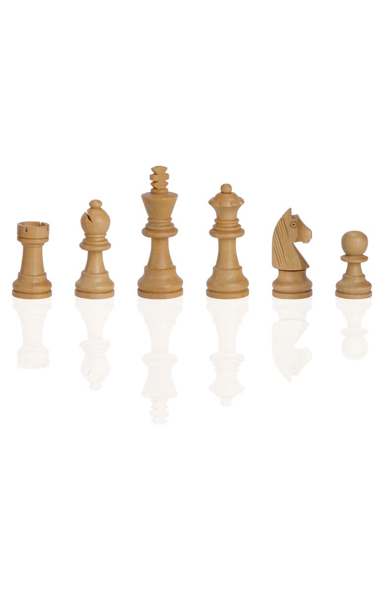 SQUARE OFF Swap & NEO Wooden Chess Piece Set, Alternate, color,