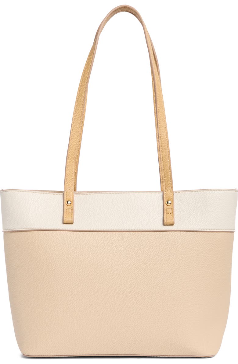 Nanette Lepore Sabine Colorblock Tote Bag & Pouch, Alternate, color,