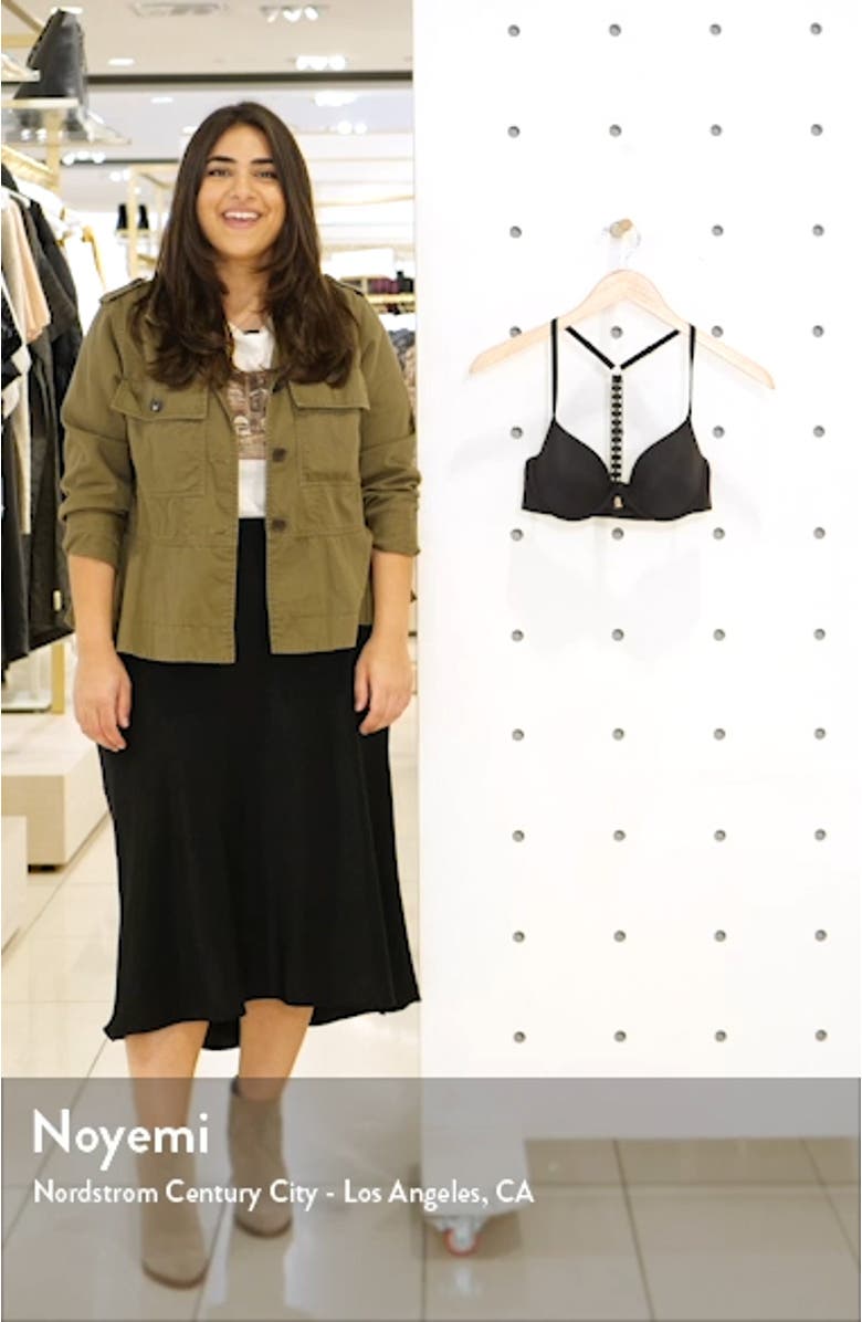 Swoon Front Close Underwire T-Shirt Bra, sales video thumbnail