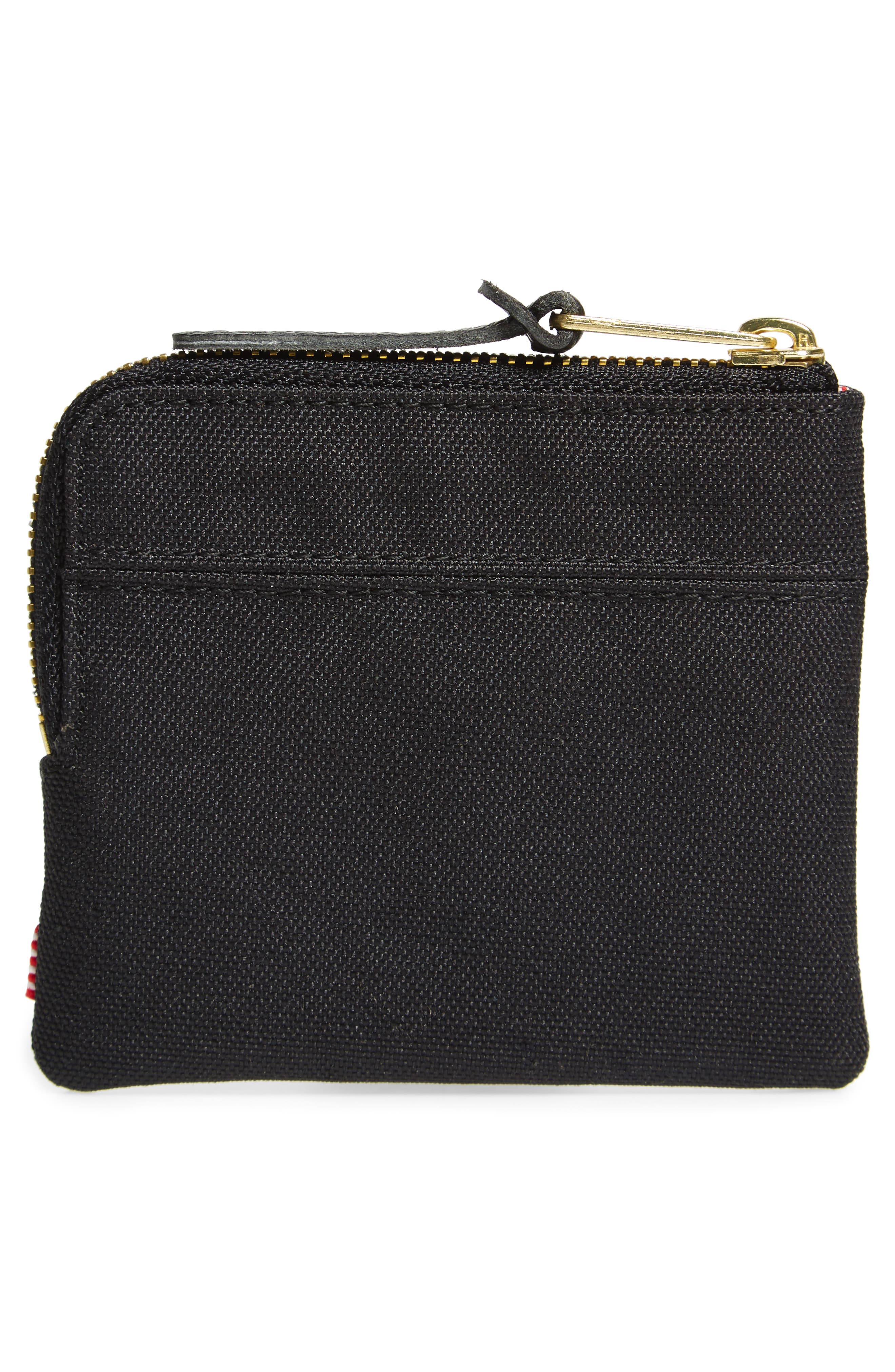 Herschel Supply Co. 'Johnny' Half Zip Wallet, Alternate, color, 