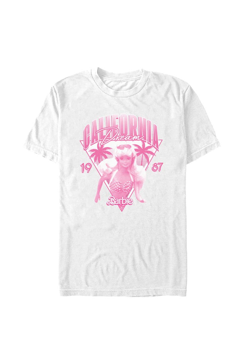 Men's California Dream Photo T-Shirt, Main, color, White