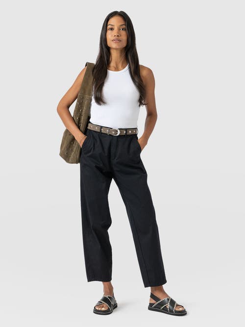 Shop Saint + Sofia Alma Barrel Leg Chino