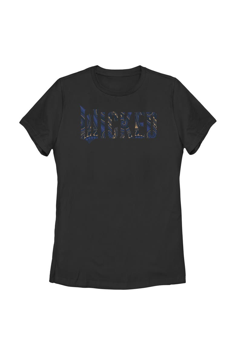 Women's Wicked For Good Official Geometric Logo  Graphic T-Shirt, Main, color, Black