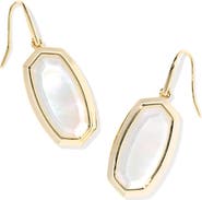 Kendra Scott Dani Bezel Drop Earrings