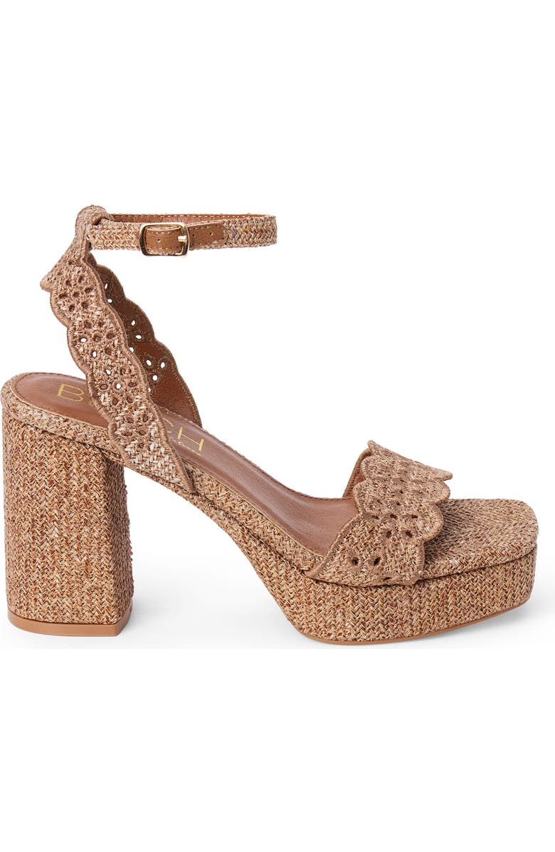 Coconuts by Matisse Maiden Platform Ankle Strap Sandal, Alternate, color, Brown