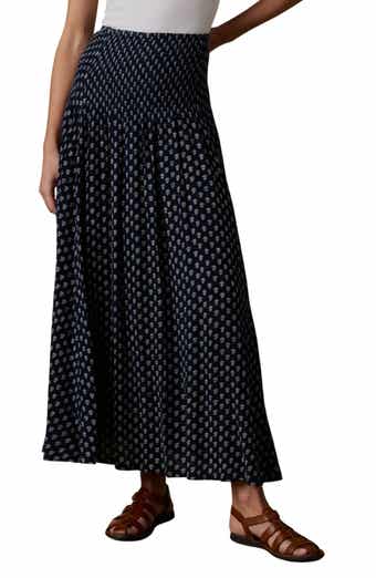 Sophia Smocked Maxi Skirt