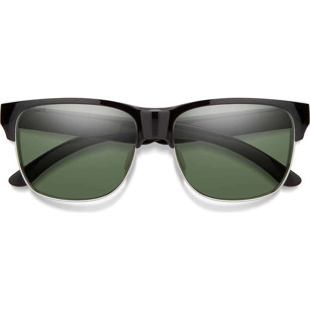 Smith Lowdown Split 56mm Chromapop™ Polarized Square Sunglasses In Multi