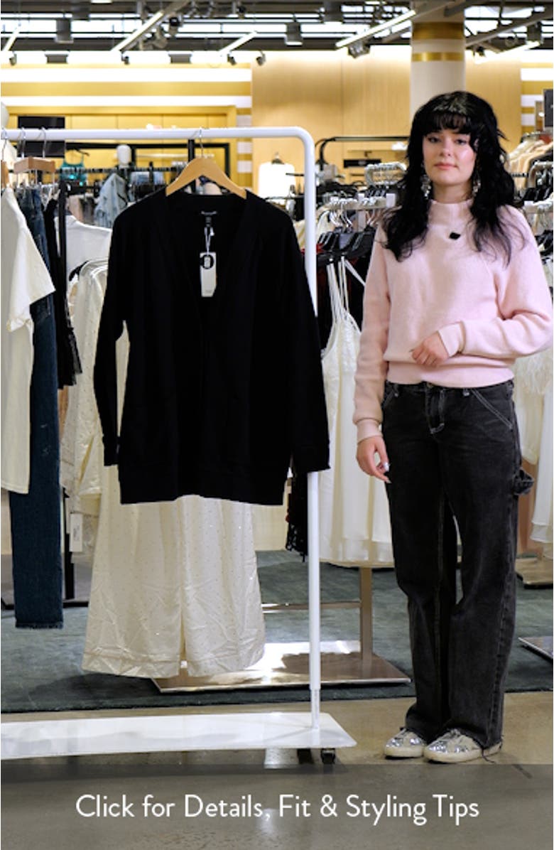 Organic Cotton Cardigan, sales video thumbnail