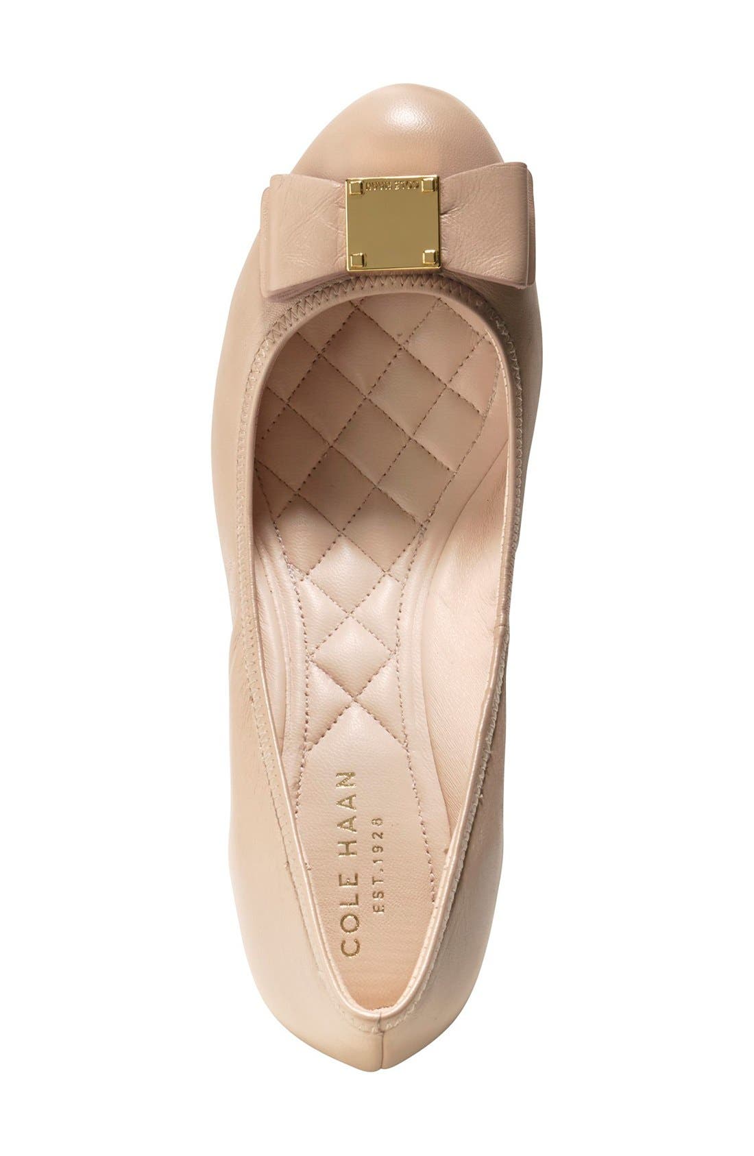 Cole Haan 'Tali Grand' Bow Wedge Pump, Alternate, color, 