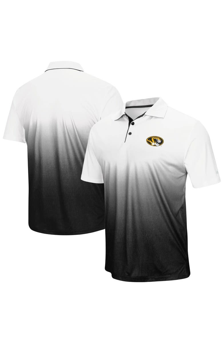 COLOSSEUM Men's Colosseum Gray Missouri Tigers Magic Team Logo Polo, Main, color, 