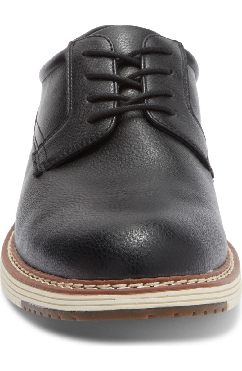 NORDSTROM RACK Sven Plain Toe Derby, Alternate, color, Black