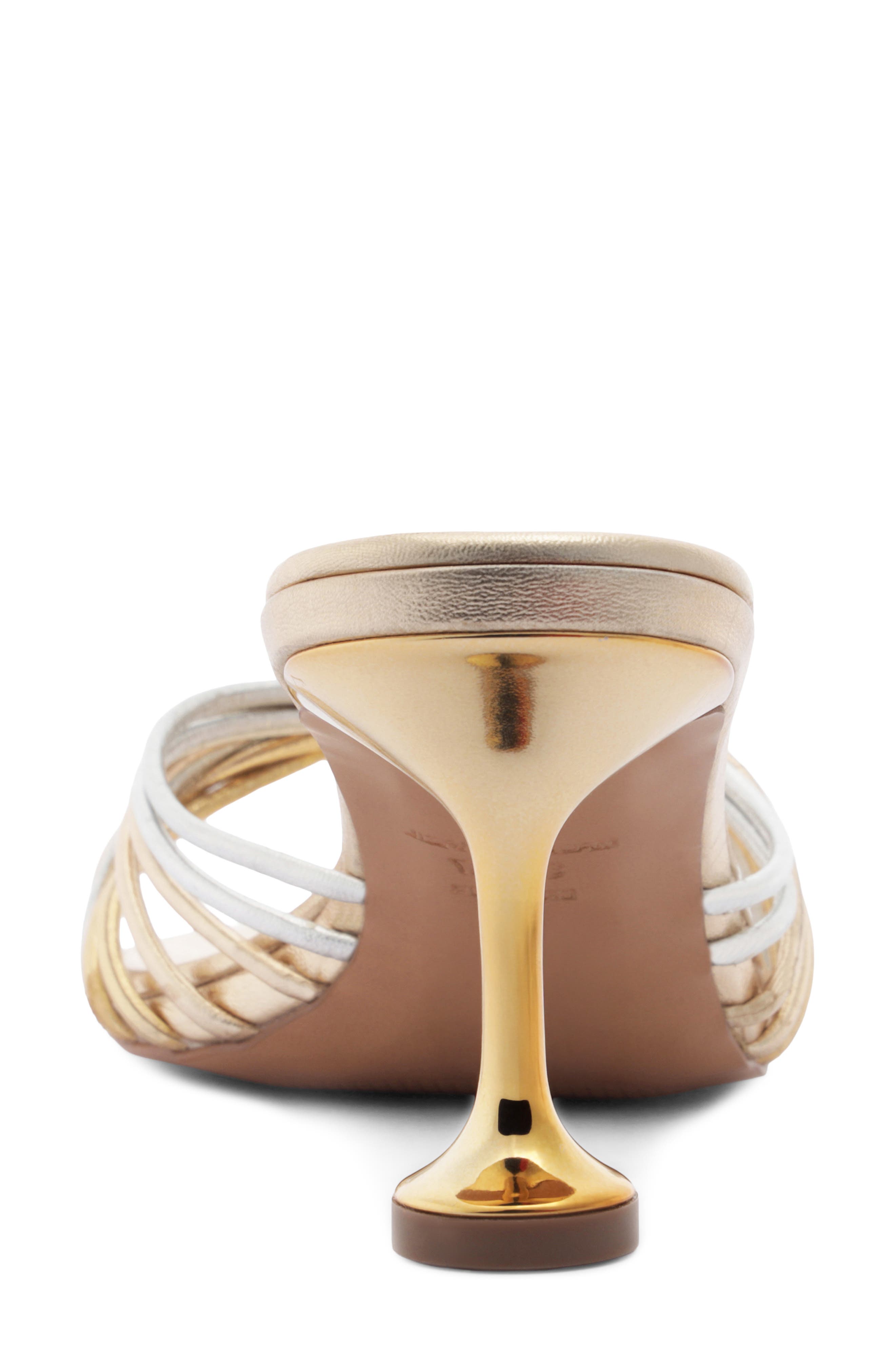Marley Strappy Sandal, Alternate, color, MULTI METALLIC