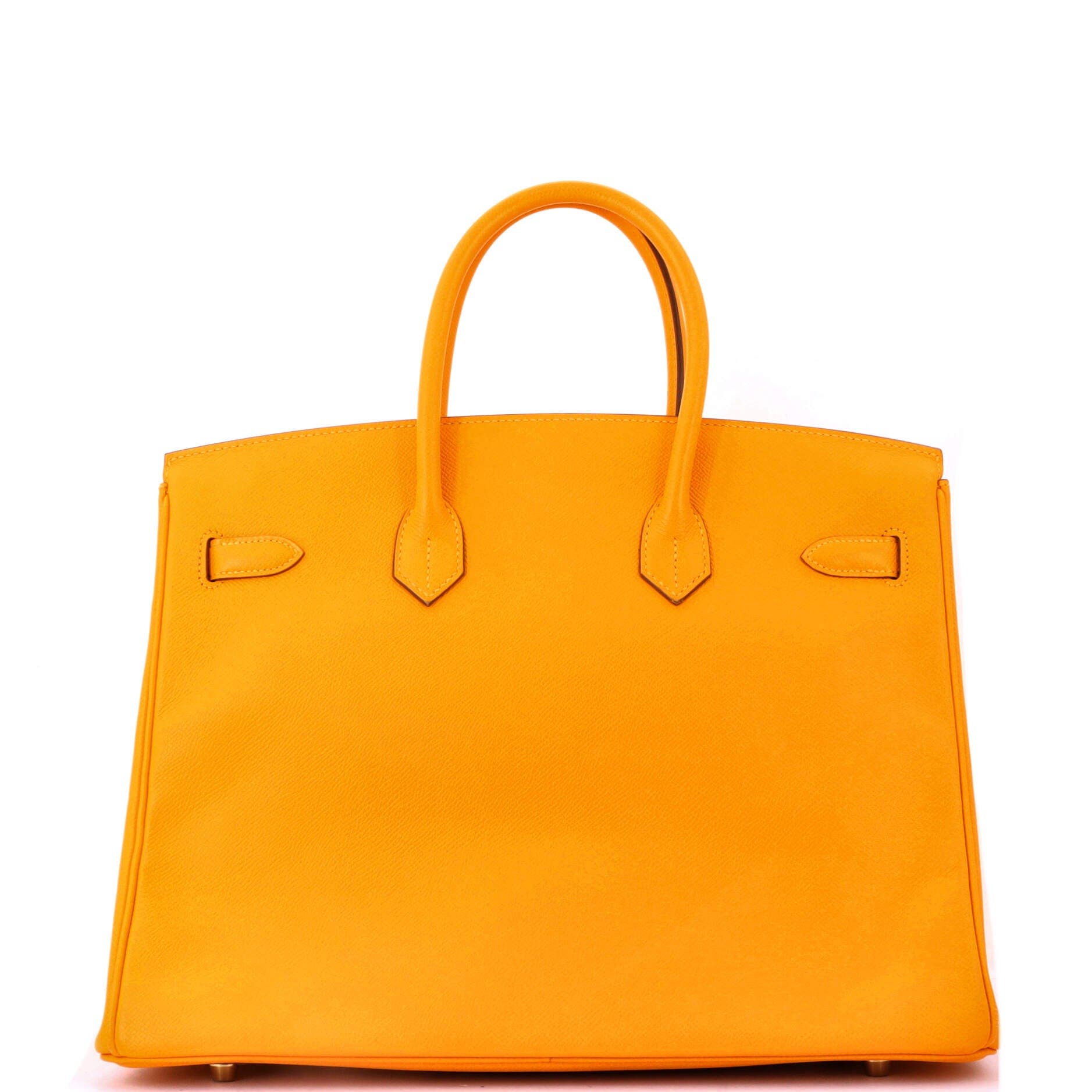 Pre-Owned Hermes Birkin Handbag Yellow Epsom with Gold Hardware 35, Alternate, color, 