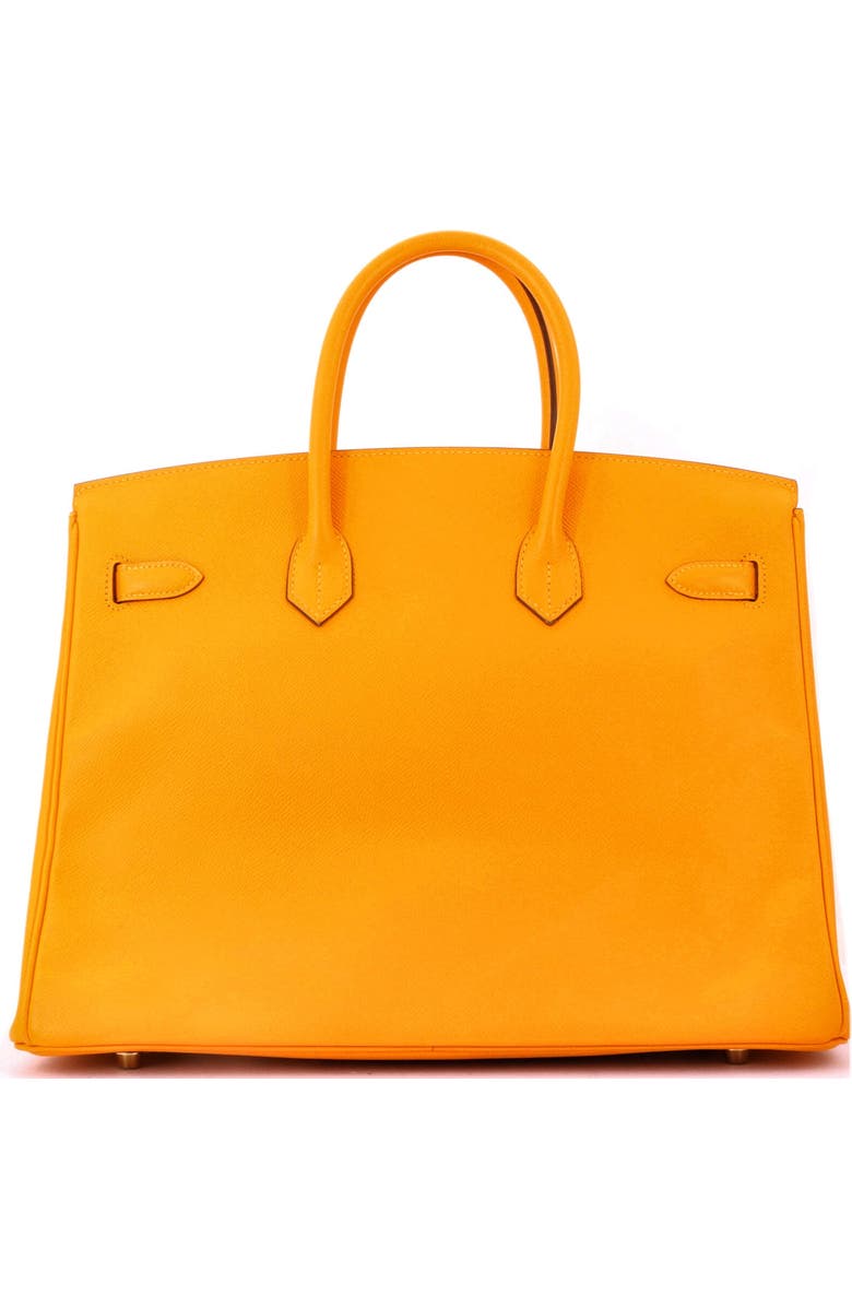 Pre-Owned Hermes Birkin Handbag Yellow Epsom with Gold Hardware 35, Alternate, color,