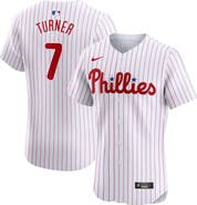 Nike Men's Nike Trea Turner White Philadelphia Phillies Home Elite Jersey