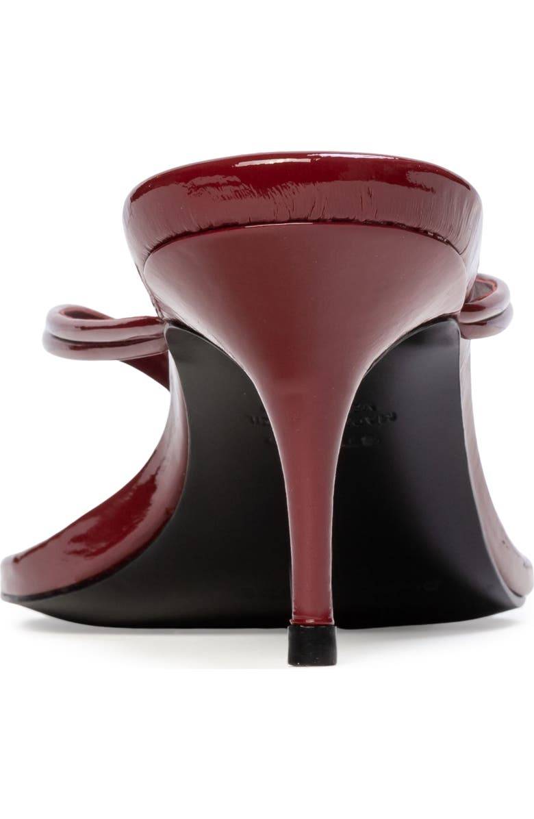 BLACK SUEDE STUDIO Marci 65 Thong Sandal, Alternate, color, Chili Flake Patent Leather
